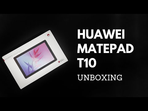 Huawei Matepad T10 Unboxing in 2021