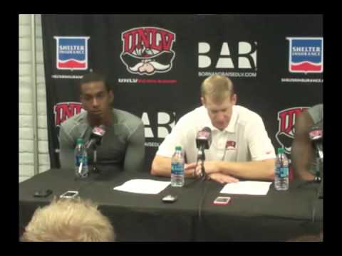 UNLV Post Game Press Conference after CMU game 9/14