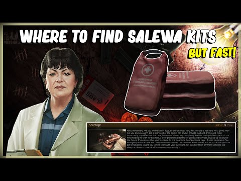 WHERE TO FIND SALEWA FIRST AID KITS - EFT ESCAPE FROM TARKOV - THERAPIST SHORTAGE - PATCH 12.11