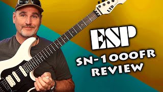 Video thumbnail for Shocking Review ESP LTD Deluxe SN-1000FR by Rock Guitar Vibes