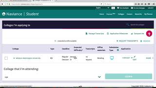 Requesting a Transcript through Naviance Tutorial video