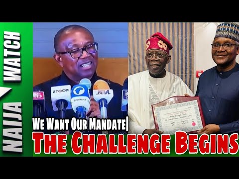 (4-3-23) REACTIONS| #PeterObi 2023 Presidential Election Mandate Court Pursues Begins|
