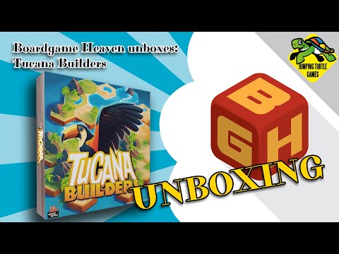 Boardgame Heaven Unboxing 206: Tucana Builders (Jumping Turtle Games)