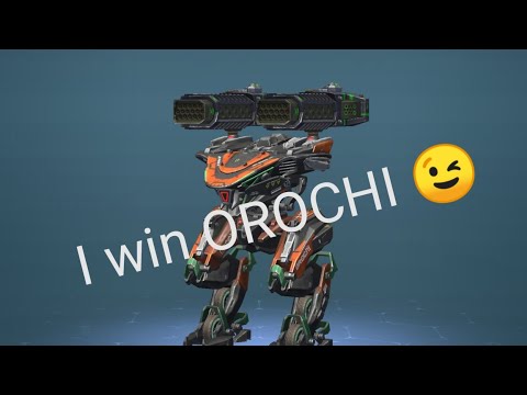 I win OROCHI from the giveaway held by the pixonic.  😊Yuhu!! I won an Orachi.