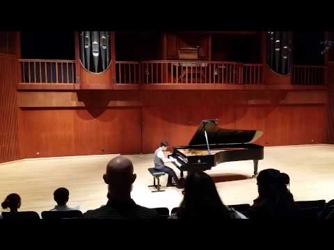 Michael Tsang performs Hungarian Étude by MacDowell