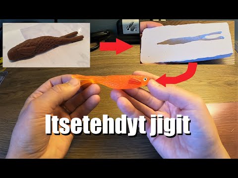 Itsetehdyt jigit | Mallikappaleen ja muotin valmistus