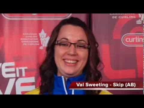 Draw 15 Media Scrum - 2015 Scotties Tournament of Hearts
