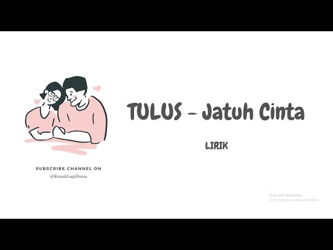 Jatuh Cinta - Tulus | Lirik
