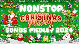 DISCO Christmas Songs DISCO MegaMix 2024 ⛄🎄 Non stop Christmas Songs Medley Disco Remix 2024