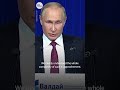 Putin to the West: ‘Let's stop being enemies’ | USA TODAY #Shorts