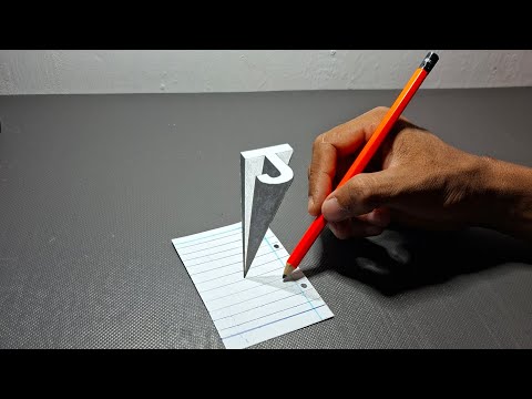 Just Like That—Draw a Cool 3D Letter J Easily