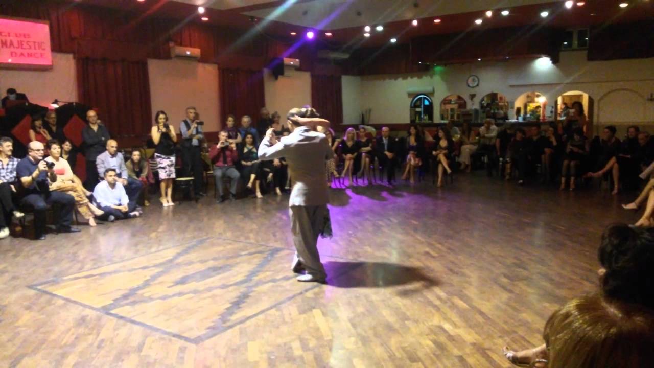 Esibizione di Santiago Castro e Carla Rossi Club Majestic Napoli