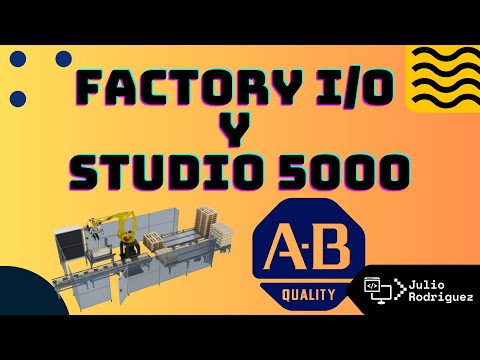 Conecta FactoryIO con Studio 5000 Paso a Paso: Simulación con PLC  🚀🔗
