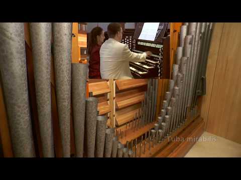 Orgel Duo Iris und Carsten Lenz   Peter Zirkus Renz Skinner-Orgel Saalkirche Ingelheim