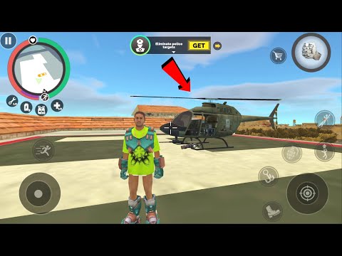Vegas Crime Simulator (Helicopter on Secret House) President House Rope Hero - Android Gameplay HD