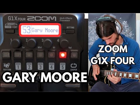 ZOOM G1X FOUR - How to get GARY MOORE Tone - Guitar Patch