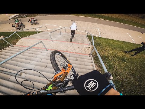 URBAN DOWNHILL MTB Street Tour ERFURT, GERMANY - Lukas Knopf