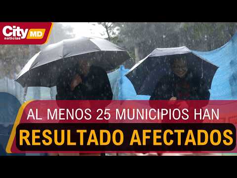 Lluvias en Cundinamarca afectan al menos 25 municipios y encienden las alertas | CityTv