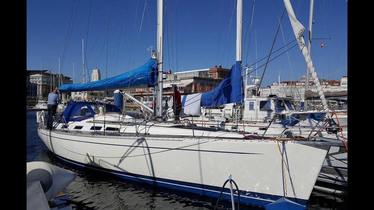 Sweden Yachts 42 - A Yacht Delivery from La Coruna to Ipswich