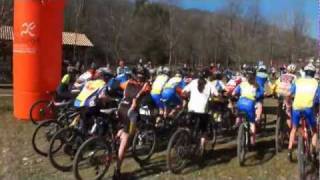 preview picture of video 'Cursa BTT infantil Les Planes d'Hostoles 26 02 2012'