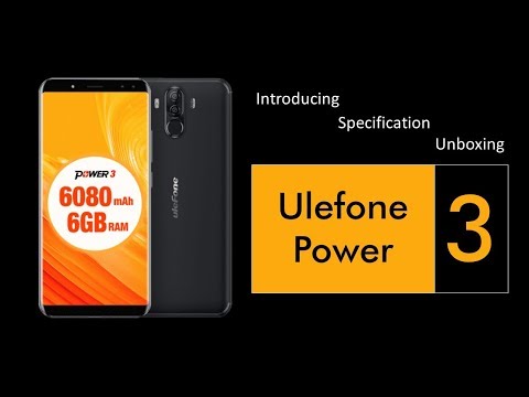 Introducing, Spesification & Unboxing - Ulefone Power 3
