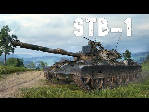 World of Tanks STB-1 - Favorable Terrain – Easy Map Control.