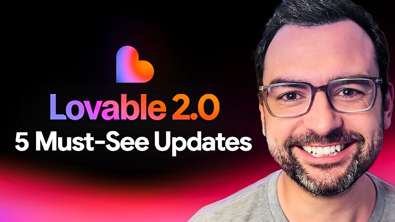 Lovable 2.0 Just Launched: 5 Must-See Updates (And a Full Website Build in 10 Minutes)