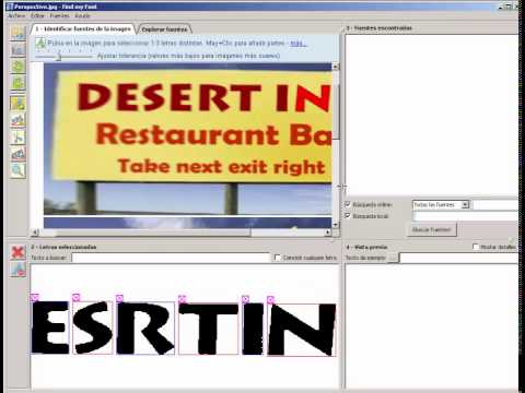 Identificación de fuentes, letras o tipografias (2) Identificación de fuentes, letras o tipografias (2)