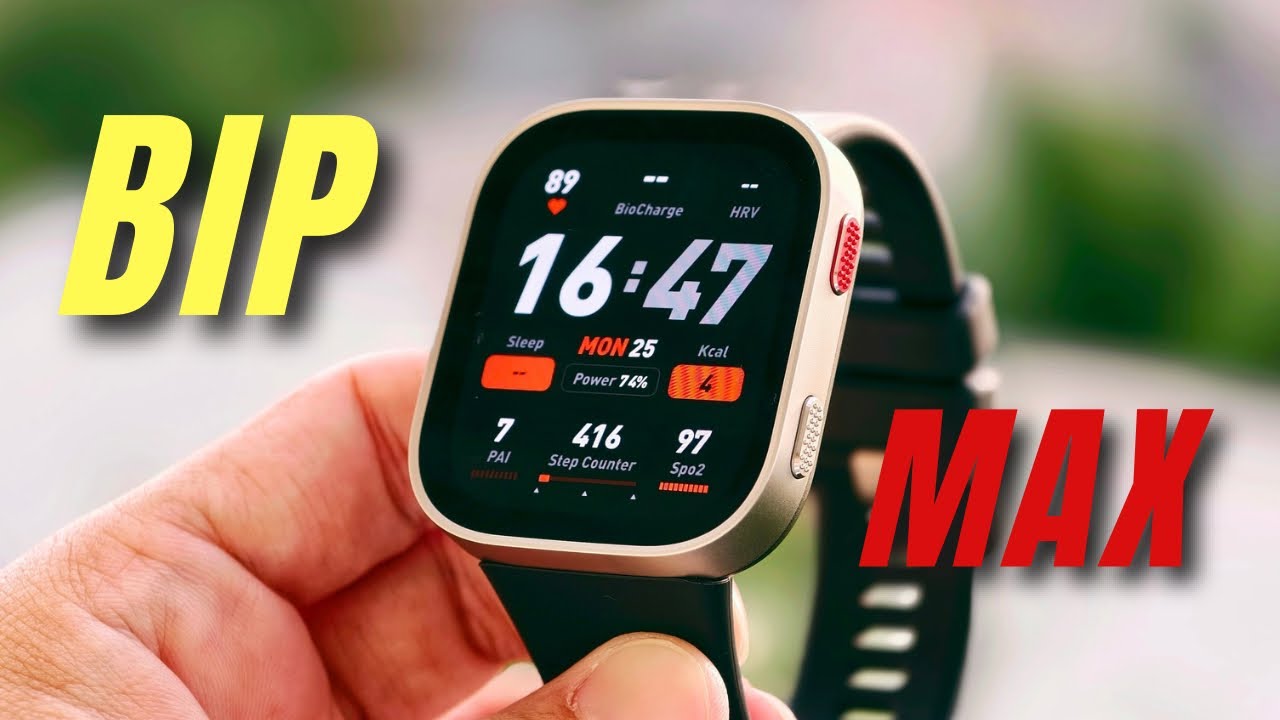 AMAZFIT BIP MAX - SERBA MAXIMAL HARGA MINIMAL! Compare test