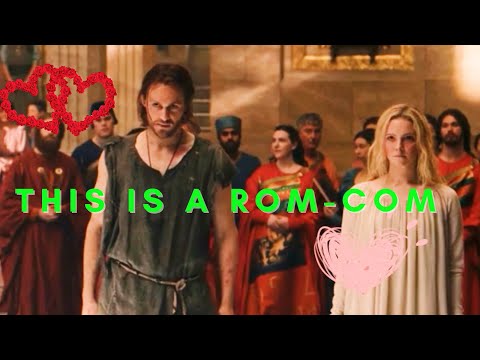 Sauron and Galadriel but make it a ROM-COM [Rings of Power 2022]