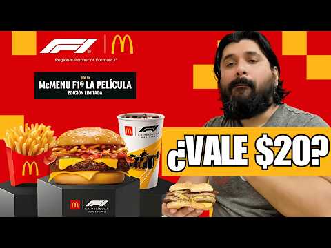 McDonald's F1 Combo: ¿Vale $20 este Western BBQ Cuarto de Libra?