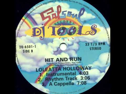 Loleatta Holloway – Hit And Run (Acapella)