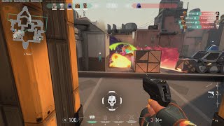 That&#39;s one way to start a game // VALORANT Raze Ace