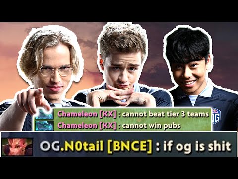 When OG Meets Trashtalker & Hater in Pub - ana vs Topson Battle - humblegod back to main account