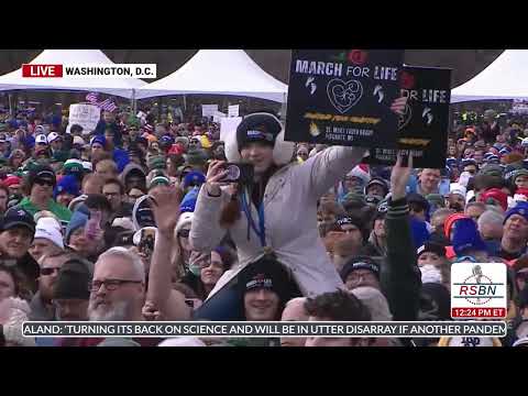 FULL REPLAY: Vice President Vance Speaks at the 53rd Annual March For Life - 01/23/26