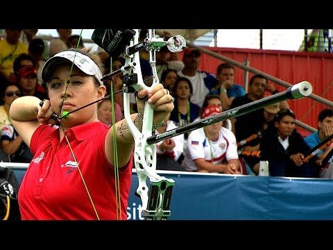 Toja Cerne v Erika Jones – compound women gold | Medellin 2014 Archery World Cup S2