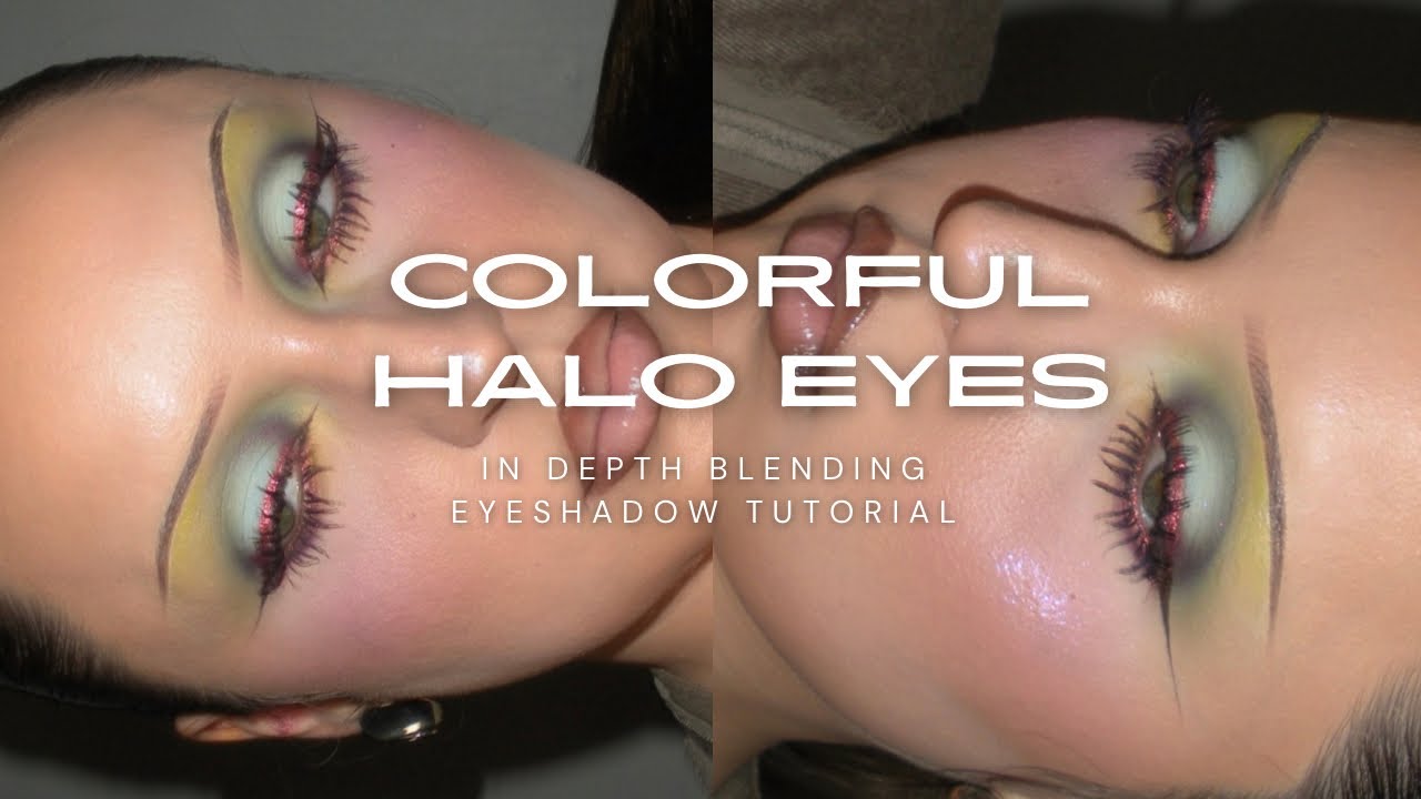COLORFUL HALO EYE | In Depth Blending Makeup Tutorial | Devin Elena