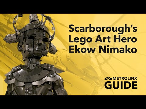 Scarborough’s Lego Art Hero Ekow Nimako