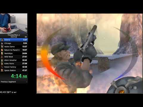 Timesplitters 2 Speedrun: Story on Normal in 39:42 [Former World Record]