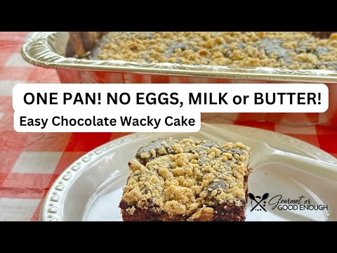 Easy Chocolate Wacky Cake