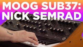 Video thumbnail for Moog Subsequent 37 Sounds :  Paraphonic Analog Synthesizer Demo : with Nicholas Semrad by Perfect Circuit