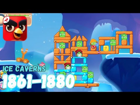 Angry Birds Journey: Levels 1861-1880 (Ice Caverns) Gameplay - Part 94