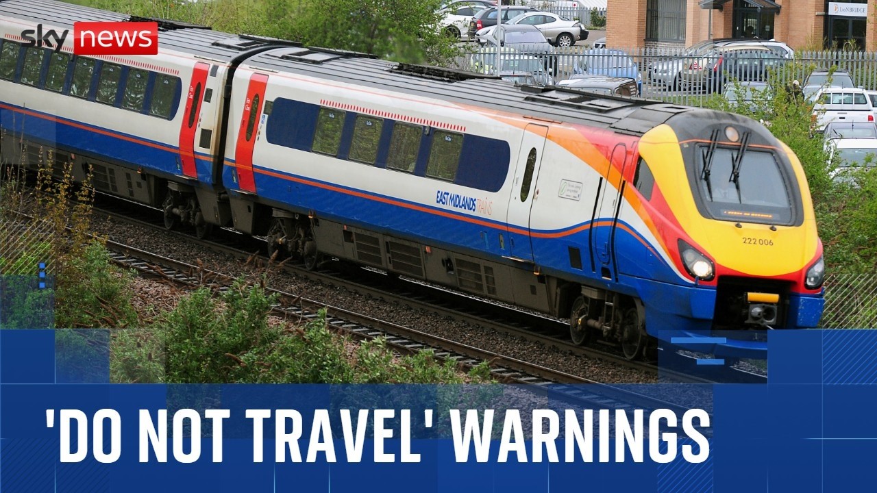 Video: Power failure at Manchester ROC disrupts rail across North West, Midlands