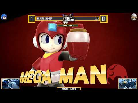 PSpA 2018 - MaverickHunter (Mega Man) vs Kaan (Sheik) - Losers Finals - Super Smash Bros. for Wii U
