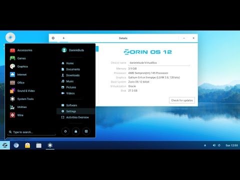 Zorin OS 12 Core
