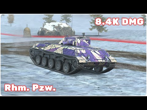 Rheinmetall Panzerwagen ● 8.4 K Damage ● 3 Kills ● WoT Blitz