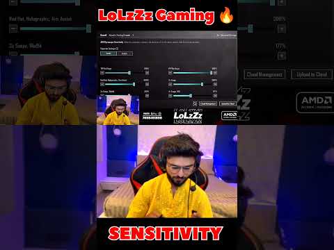 LoLzZz Gaming 🔥 Sensitivity 💥Pubg Mobile Sensitivity & Bgmi Sensitivity🌟 #shorts #bgmi #lolzzzgaming