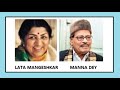 BEEGI CHANDINI SINGERS LATA MANGESHKAR MANNA DEY FILM SUHAGAN 1964