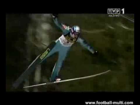 Dangerous jump Robert Kranjec