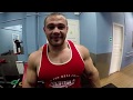 Alexey Lesukov Trains Pecs & Biceps in 2018